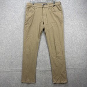 Travis Mathew Pants Mens 32x32 Tan Khaki Chino Stretch Golf Casual Active Flex